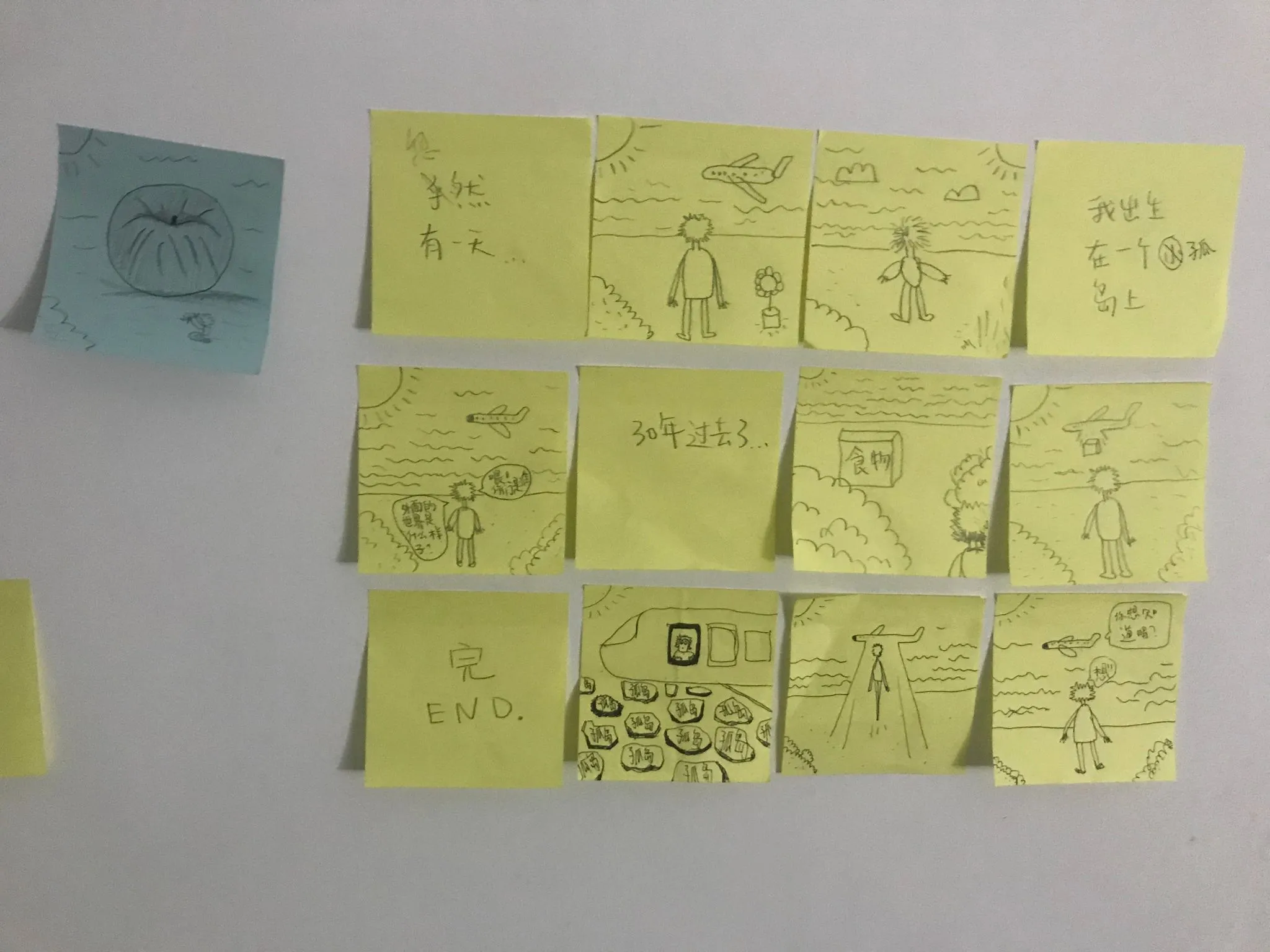 其中一对情侣在封闭房间内的笔记