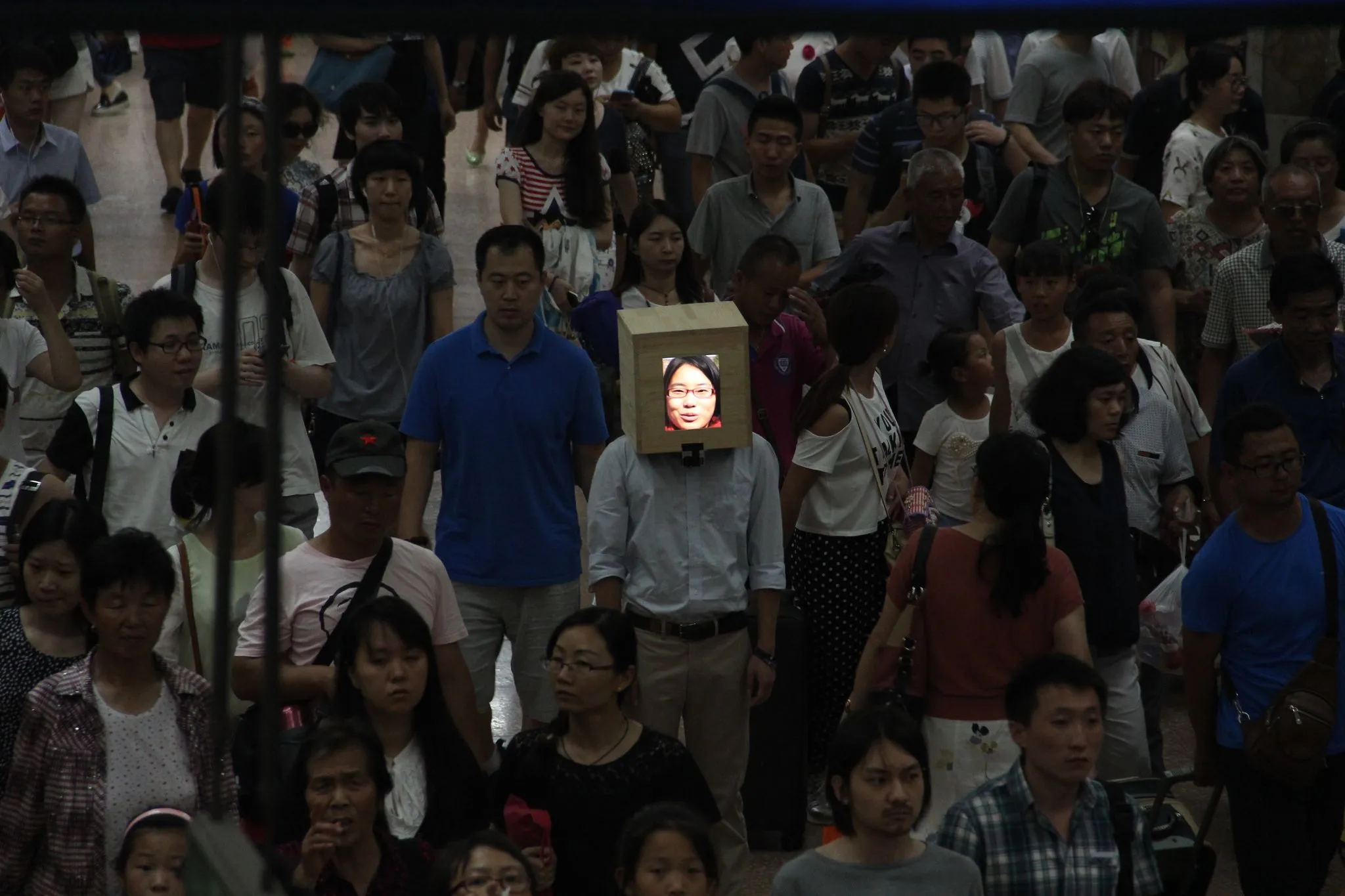 北京 建国门地铁站 2015年